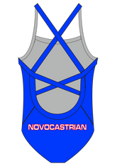 Novocastrian Swim Club Girls One Piece - FashionFishDesigns